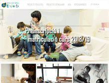 Tablet Screenshot of escoladelsencants.cat